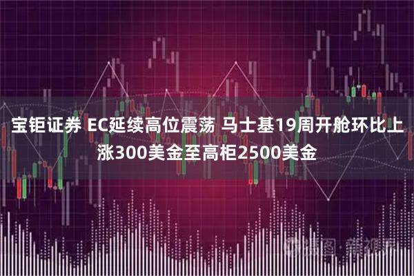 宝钜证券 EC延续高位震荡 马士基19周开舱环比上涨300美金至高柜2500美金